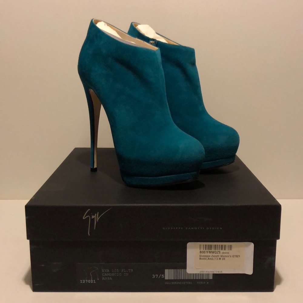 Giuseppe Zanotti Eve Camoscio bootie Ansa